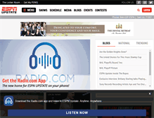 Tablet Screenshot of espnupstate.com